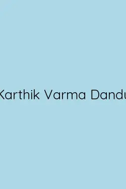 Karthik Varma Dandu
