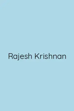 Rajesh Krishnan