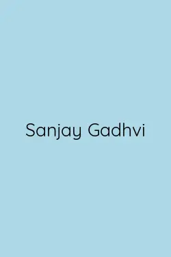 Sanjay Gadhvi