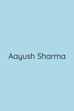 Aayush Sharma
